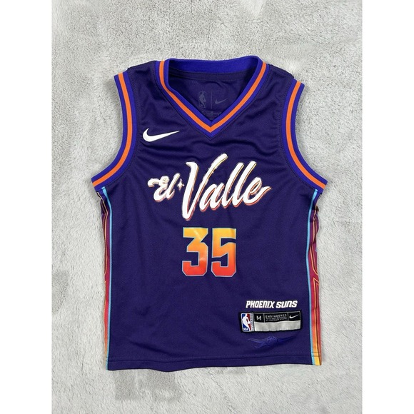 Nike Other - Nike Authentic Kevin Durant Pheonix Sun's Players Youth Jersey Size M "El Valle"